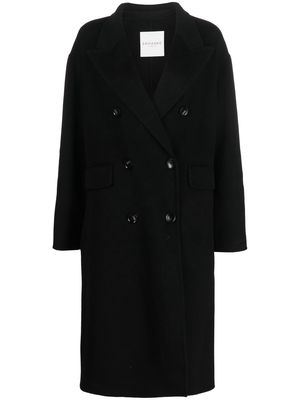 Ermanno Ermanno double-breasted coat - Black
