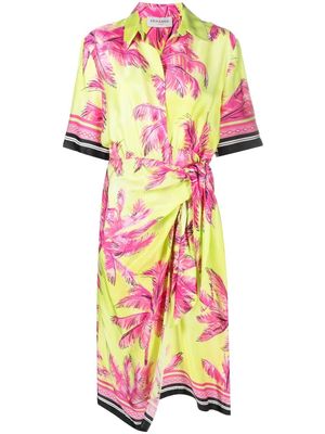 ERMANNO FIRENZE all-over graphic print dress - Yellow