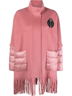 ERMANNO FIRENZE fringed jacket - Pink