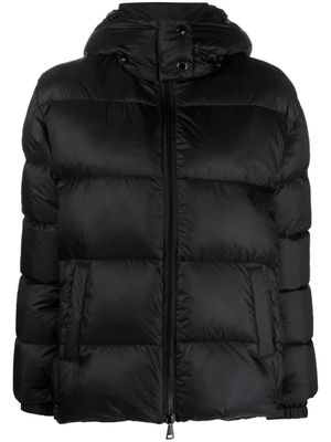 ERMANNO FIRENZE hooded puffer jacket - Black