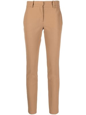 ERMANNO FIRENZE slim-fit tailored trousers - Neutrals