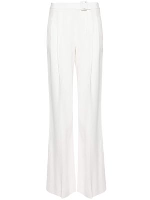Ermanno Scervino belted waist tailored trousers - White