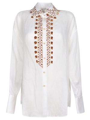 Ermanno Scervino Buttoned Long-sleeved Shirt