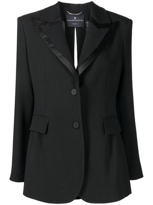 Ermanno Scervino Cady cut-out blazer - Black