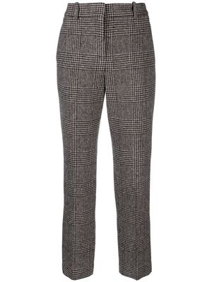 Ermanno Scervino checked tailored trousers - Brown