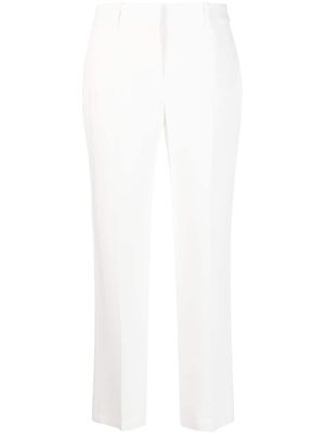Ermanno Scervino concealed-front slim-cut trousers - White