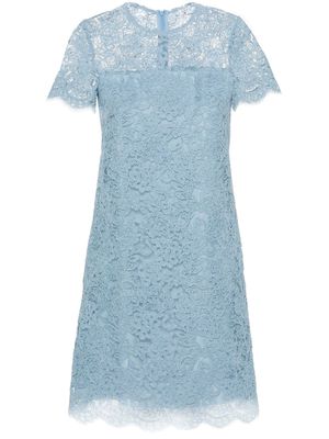 Ermanno Scervino corded-lace midi dress - Blue