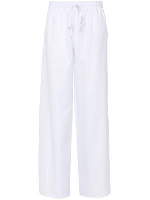 Ermanno Scervino cotton wide-leg trousers - White