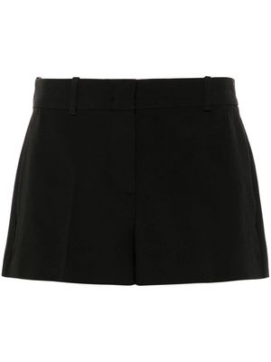 Ermanno Scervino crepe high-waist shorts - Black