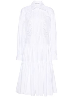Ermanno Scervino cut-out flared maxi dress - White