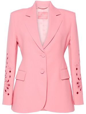 Ermanno Scervino cut-out single-breasted blazer - Pink