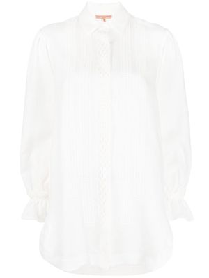 Ermanno Scervino embroidered-motif shirt - White