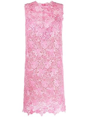 Ermanno Scervino embroidered shift dress - Pink