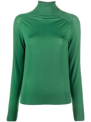 Ermanno Scervino fine-knit roll-neck jumper - Green