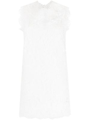 Ermanno Scervino floral lace minidress - White