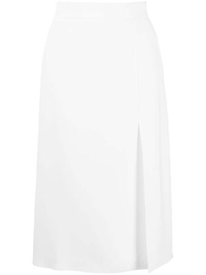 Ermanno Scervino front-slit pencil skirt - White