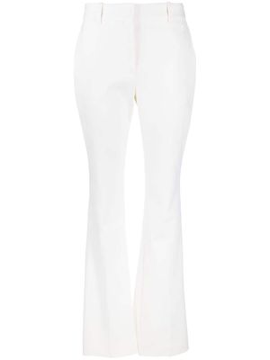 Ermanno Scervino high-waist flared trousers - White