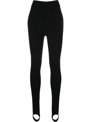 Ermanno Scervino high-waist leggings - Black