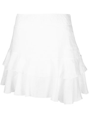 Ermanno Scervino high-waist mini skirt - White