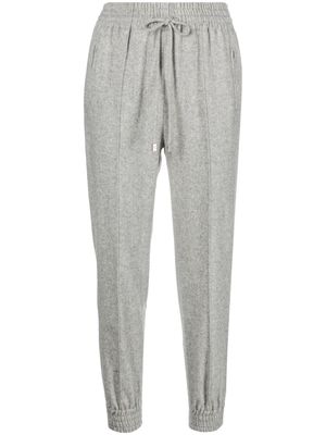 Ermanno Scervino high-waist tapered track trousers - Grey