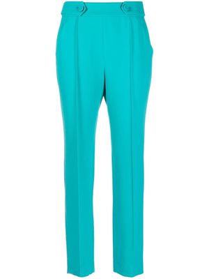 Ermanno Scervino high-waist tapered trousers - Blue
