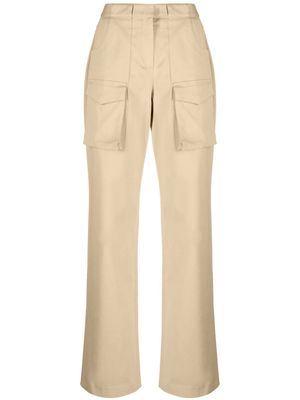 Ermanno Scervino high-waisted cargo trousers - Neutrals