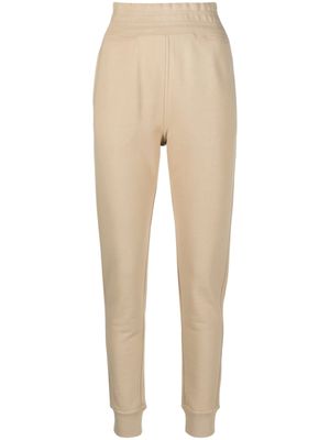 Ermanno Scervino high-waisted cotton track pants - Neutrals