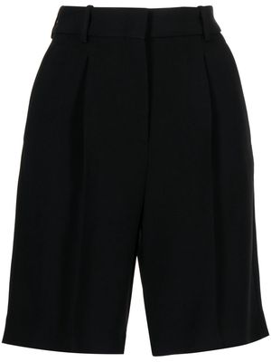 Ermanno Scervino high-waisted pleated shorts - Black