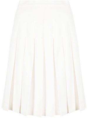 Ermanno Scervino high-waisted pleated skirt - 10602 white