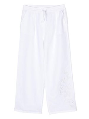 Ermanno Scervino Junior straight-leg trousers - White