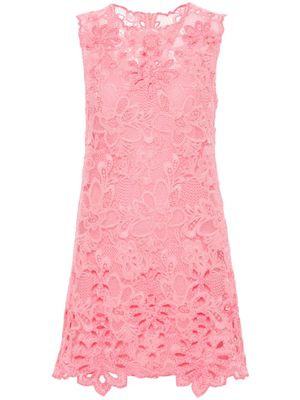 Ermanno Scervino lace mini dress - Pink