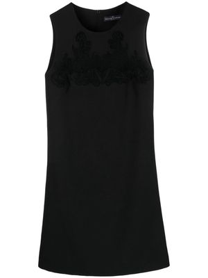 Ermanno Scervino lace-trim cut-out minidress - Black