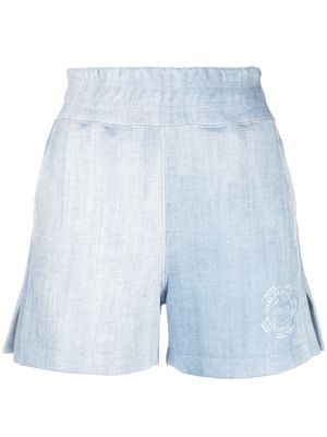 Ermanno Scervino logo-print short shorts - Blue