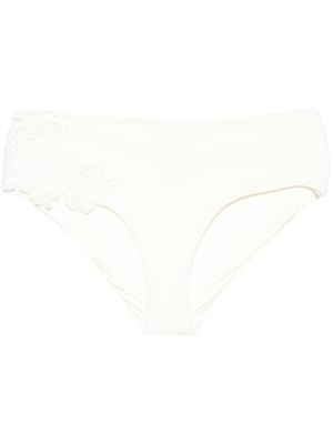 Ermanno Scervino macramé-detailing bikini bottoms - Neutrals