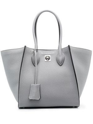Ermanno Scervino Maggie pebbled-leather tote bag - Grey