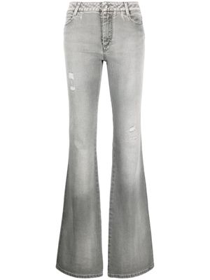 Ermanno Scervino mid-rise flared jeans - Grey