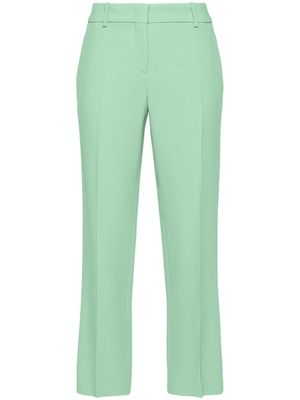 Ermanno Scervino mid-rise tailored trousers - Green