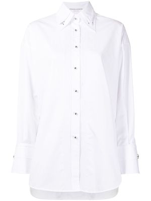 Ermanno Scervino Oversized Poplin shirt - White