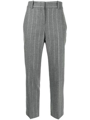 Ermanno Scervino pinstripe slim-fit tailored trousers - Grey
