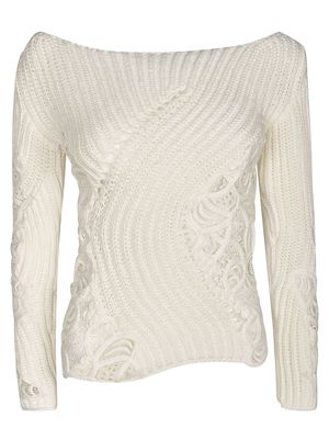 Ermanno Scervino Rib Knit Jumper