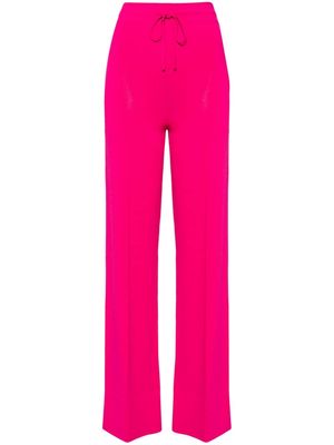 Ermanno Scervino seam-detail drawstring trousers - Pink