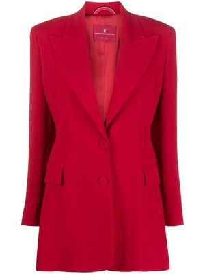 Ermanno Scervino single-breasted peak-lapels blazer - Red