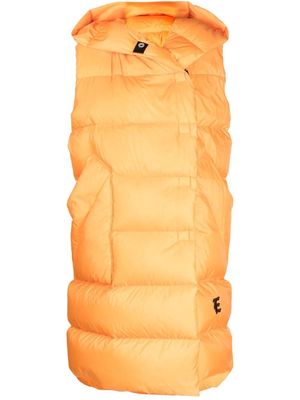Ermanno Scervino sleeveless puffer coat - Orange