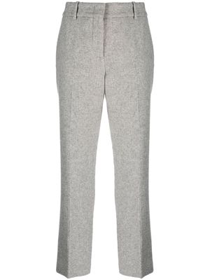 Ermanno Scervino straight-leg wool-blend trousers - Grey