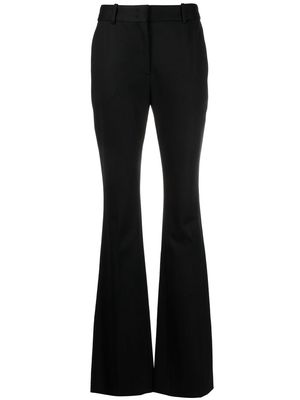 Ermanno Scervino tailored-cut flared trousers - Black