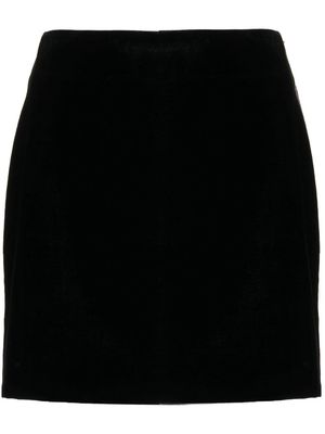 Ermanno Scervino Vevlvet A-line mini skirt - Black