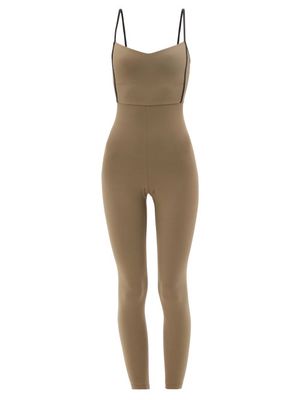 Ernest Leoty - Adeline Jersey Bodysuit - Womens - Olive Green