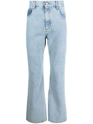 Ernest W. Baker mid-rise straight-leg jeans - Blue