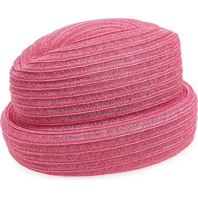 ESENSHEL The Cuff Woven Cloche in Pale Pink 