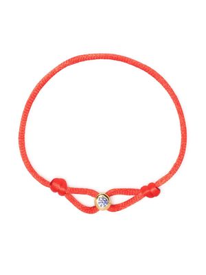 Eshvi December Birthstone silk bracelet - Red